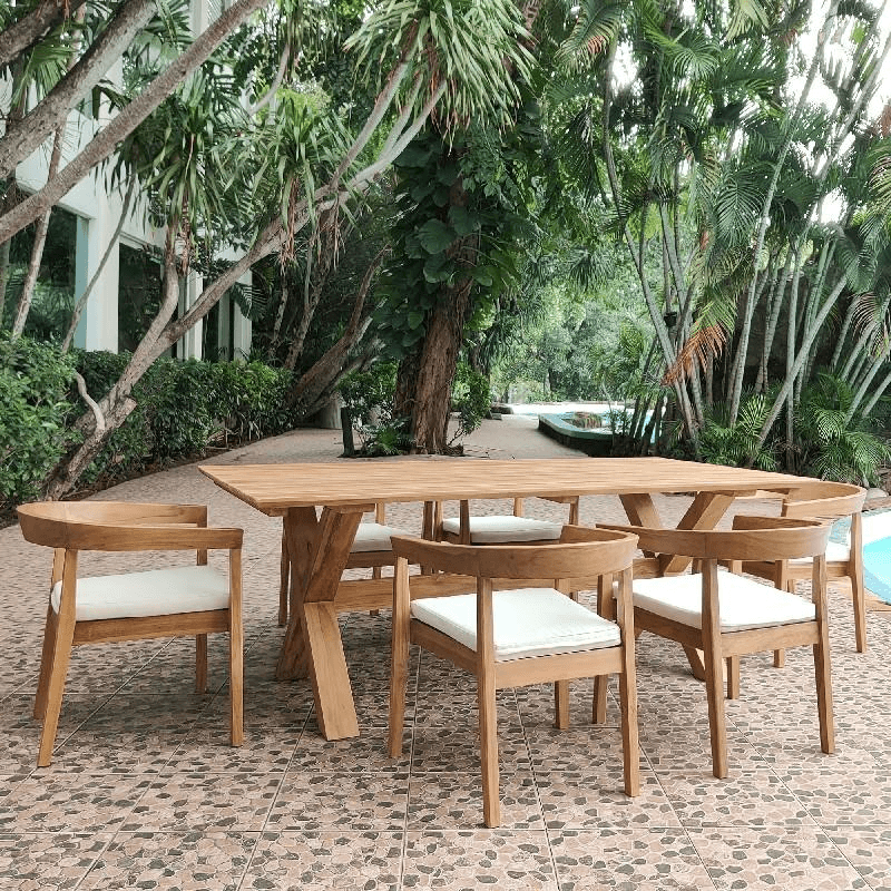 2 Why Teak Is the Best Wood for Outdoor Furniture in florida? teak outdoor furniture Miami