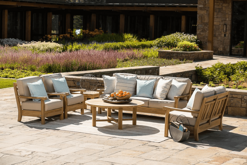 3 Why Teak Is the Best Wood for Outdoor Furniture in florida? teak outdoor furniture Miami